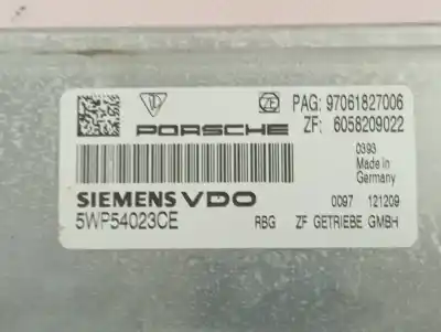 Second-hand car spare part automatic gearbox control unit for porsche panamera 4 s oem iam references 97061827006  