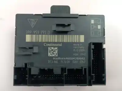 Pezzo di ricambio per auto di seconda mano modulo comfort per porsche panamera 4 s riferimenti oem iam 7pp959793d