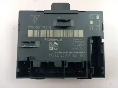 Pezzo di ricambio per auto di seconda mano modulo comfort per porsche panamera 4 s riferimenti oem iam 7pp959792d  
