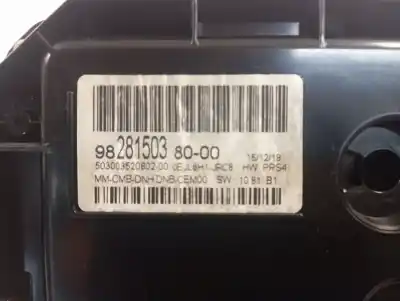 Peça sobressalente para automóvel em segunda mão quadrante por peugeot 3008 active referências oem iam 9828150380  