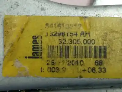 Автозапчасти б/у регулятор стекла переднего правого за opel corsa d corsavan ссылки oem iam 13298154rh  