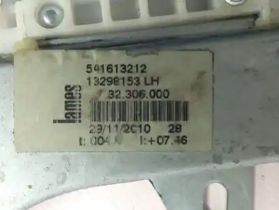 Автозапчасти б/у регулятор стекла переднего левого за opel corsa d corsavan ссылки oem iam 13298153lh  