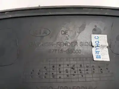 Second-hand car spare part left front winglet for kia niro concept oem iam references 87713g5000  