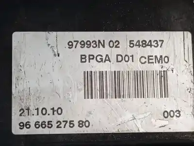 Pezzo di ricambio per auto di seconda mano scatola relè/fusibili per citroen c4 picasso i monospace (ud_) 1.6 hdi 110 riferimenti oem iam 9666527580  