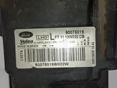 Second-hand car spare part left headlight for ford transit connect combi 220 l1 trend oem iam references 90075019  