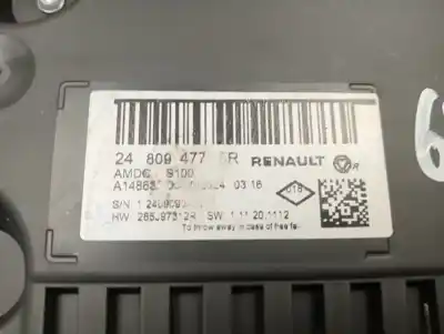 Second-hand car spare part dashboard for renault kangoo iii equilibre oem iam references 248094775r  