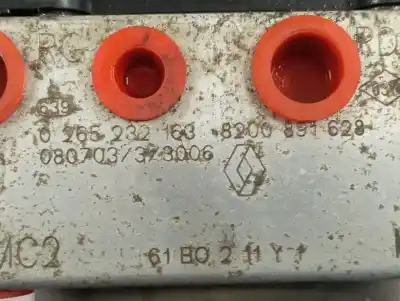 Peça sobressalente para automóvel em segunda mão abs por renault kangoo authentique referências oem iam 0265232163  