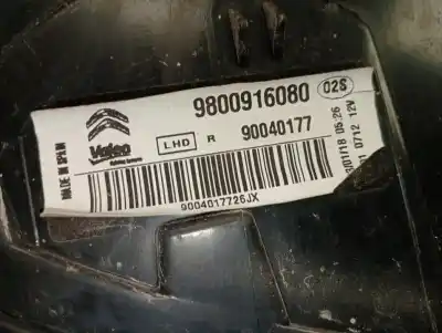 Second-hand car spare part right tailgate light for citroen c4 cactus feel oem iam references 9800916080  