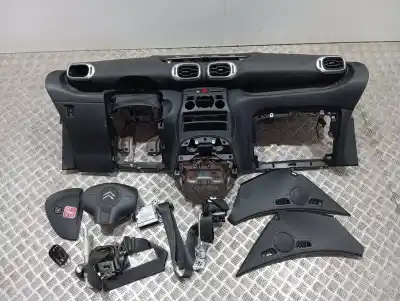Second-hand car spare part airbag kit for citroen c3 picasso (sh_) 1.6 hdi oem iam references 96830365zd