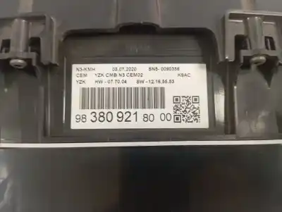 Peça sobressalente para automóvel em segunda mão quadrante por citroen berlingo live m referências oem iam 9838092180  