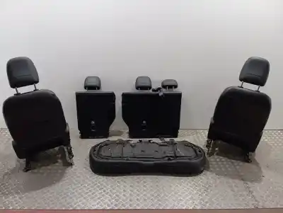 Second-hand car spare part complete seat set for jeep compass (mp) business 4x2 140 cv / 103 kw oem iam references   