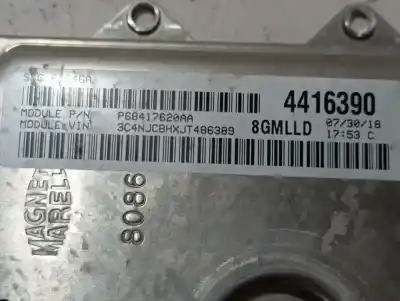 Автозапчасти б/у блок управления двигателем за jeep compass (mp) 55263624 ссылки oem iam p68417620aa  