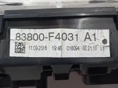 Автозапчастина б/у панель інструментів для toyota c-hr (_x1_) 1.8 hybrid (zyx10_ zyx11_) посилання на oem iam 83800f4031  