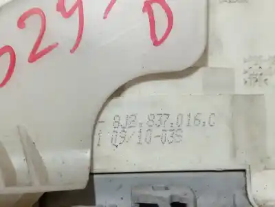Pezzo di ricambio per auto di seconda mano serratura porta anteriore destra per audi a4 b8 avant (8k5) 2.0 tdi riferimenti oem iam 8j2837016c  