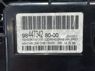 Peça sobressalente para automóvel em segunda mão quadrante por peugeot 508 sw active referências oem iam 9844734280  