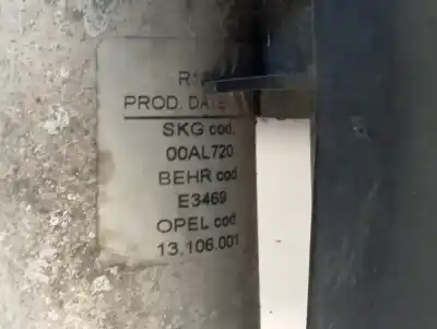 İkinci el araba yedek parçası klima kondenser / radyatör için opel tigra twintop (x04) 1.8 (r97) oem iam referansları 13106001  