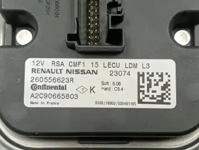 Автозапчасти б/у блок управления ксеноновыми фарами за renault arkana (eu version) h5he4 ссылки oem iam 260556623r  