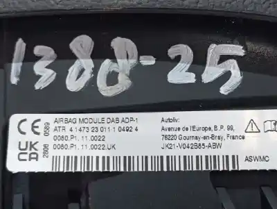 Second-hand car spare part front left air bag for ford transit custom kasten (ttu) 320 l1 limited doppelkabine fwd plug-in hybrid oem iam references jk21v042b85  
