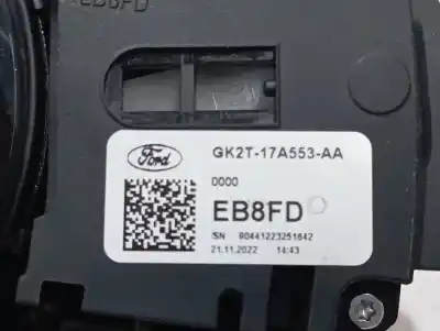 Second-hand car spare part windshiel wiper switch for ford transit custom kasten (ttu) 320 l1 limited doppelkabine fwd plug-in hybrid oem iam references gk2t17a553aa  