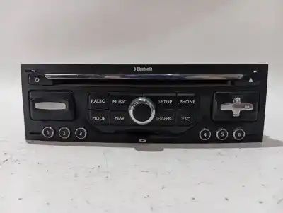 Second-hand car spare part audio system / radio cd for citroen c3 picasso exclusive oem iam references 21491j02