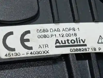 Автозапчасти б/у комплект подушки безопасности за toyota c-hr (x10) 2zr ссылки oem iam   