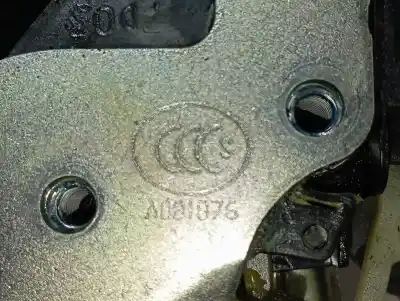 Second-hand car spare part front right door lock for ssangyong korando limited 4x2 oem iam references a081876  