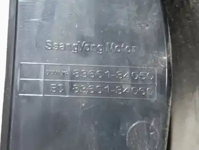 Pezzo di ricambio per auto di seconda mano lampada posteriore sinistra per ssangyong korando 2.3 tdi riferimenti oem iam 8360134050  
