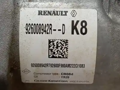 Second-hand car spare part air conditioning compressor for renault express confort oem iam references 926008942r  