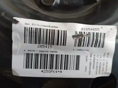 Piesă de schimb auto la mâna a doua anvelopa de rezervã pentru opel mokka color edition referințe oem iam 205415  2015