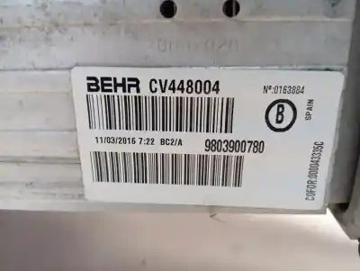 Peça sobressalente para automóvel em segunda mão intercooler por citroen c3 comercial referências oem iam 9803900780  