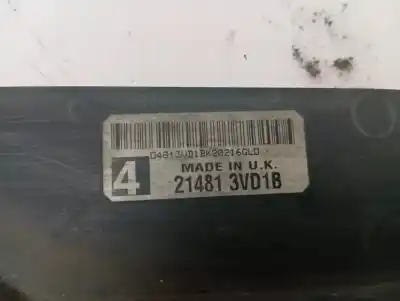 Second-hand car spare part radiator cooling fan for nissan note acenta oem iam references 214813vd1b  