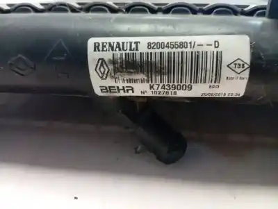 Автозапчасти б/у водяной радиатор за renault kangoo ii (f/kw0) dynamique 106 cv / 78 kw ссылки oem iam k7439009  