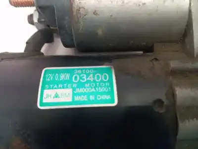 Peça sobressalente para automóvel em segunda mão motor de arranque por kia picanto basic referências oem iam 3610003400  
