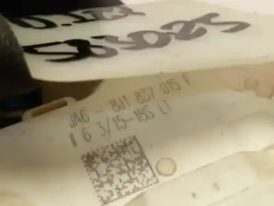 Second-hand car spare part left front door lock for audi q3 (8ug) basis quattro oem iam references 8j1837015f  