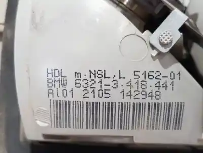 Second-hand car spare part interior left tailgate light for bmw x3 (e83) 2.0d oem iam references 63213418441  