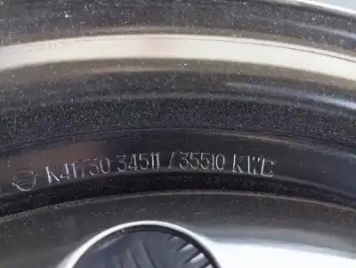 Pezzo di ricambio per auto di seconda mano ruota di scorta per ssangyong korando 2.3 tdi riferimenti oem iam k4173034511  