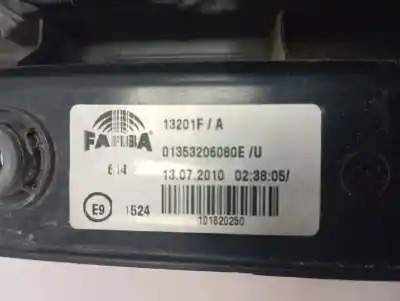 Second-hand car spare part left tailgate light for citroen nemo sx oem iam references 01353206080e  