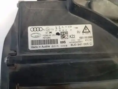 Автозапчастина б/у ліва фара для audi q3 (8ug) basis quattro посилання на oem iam 8u0941005  