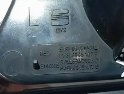 Second-hand car spare part interior left tailgate light for seat ibiza (6l1) reference oem iam references 6l6945093  