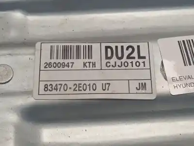Second-hand car spare part rear left window regulator for hyundai tucson (jm) d 4ea oem iam references 834702e010   Second-hand car spare part rear left window regulator for hyundai tucson (jm) d 4ea oem iam references 834702e010