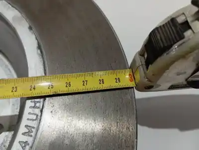 Peça sobressalente para automóvel em segunda mão disco de travão traseiro por mg 4 standard 170 cv / 125 kw referências oem iam 10464822  