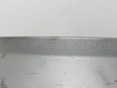 Peça sobressalente para automóvel em segunda mão disco de travão traseiro por mg 4 standard 170 cv / 125 kw referências oem iam 10464822  