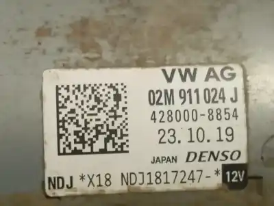 Second-hand car spare part starter motor for skoda octavia combi (nx5) ambition oem iam references 02m911024j  