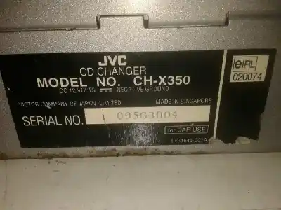 Peça sobressalente para automóvel em segunda mão sistema de áudio / rádio cd por otras marcas modelos otros modelos referências oem iam chx350 caja 1 