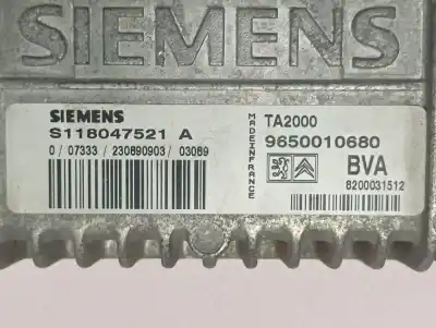 Peça sobressalente para automóvel em segunda mão unidade de controle automática da caixa de câmbio por citroen c3 1.4 premier referências oem iam s118047521  