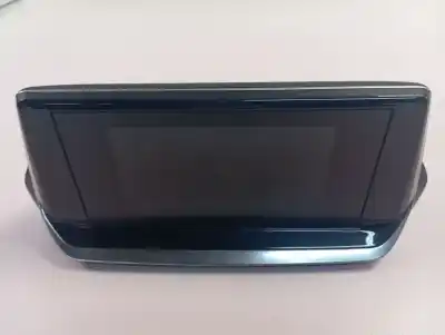 Peça sobressalente para automóvel em segunda mão Display Gps / Multimídia por PEUGEOT 208 (P2) Active Referências OEM IAM 9838129680  