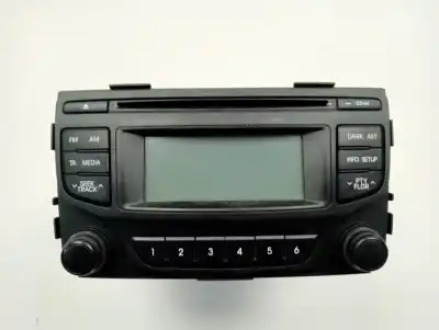 Second-hand car spare part audio system / radio cd for hyundai ix20 klass bluedrive oem iam references 961601k050