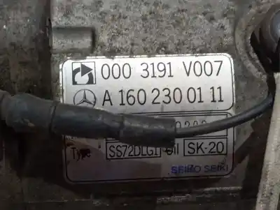 Second-hand car spare part air conditioning compressor for smart coupe pulse oem iam references a1602300111  