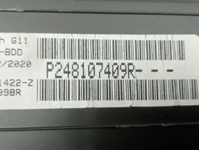 Second-hand car spare part dashboard for renault kangoo expression oem iam references 248107409r  