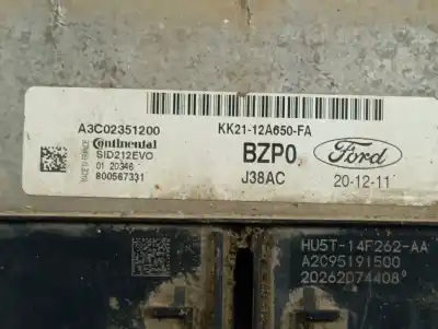 Автозапчасти б/у блок управления двигателем за ford transit custom kasten 290 l1 sport ссылки oem iam kk2112a650fa  